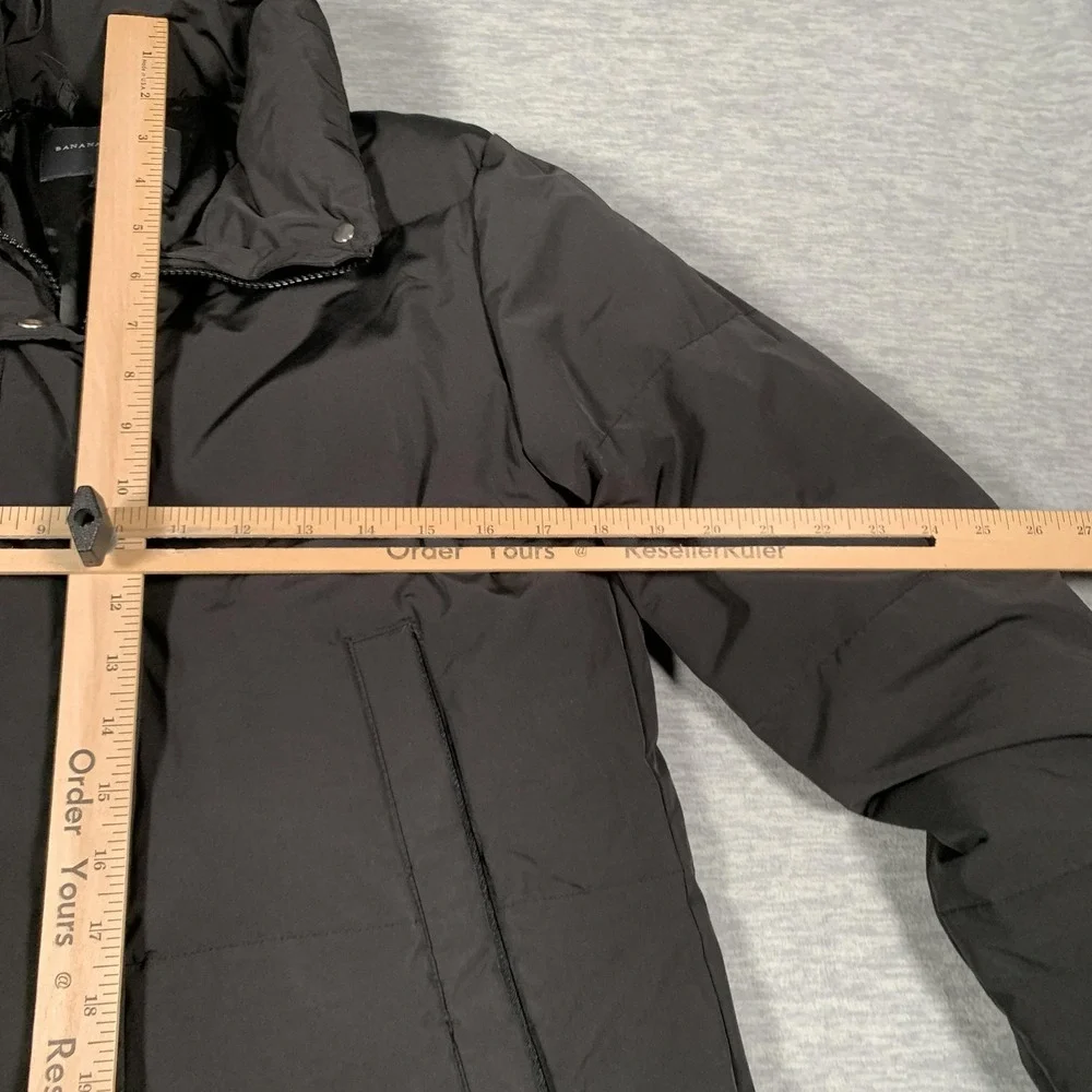 Banana Republic Jacket‎ Mens Small Down Puffer Parka Coat Winter Warm Hooded